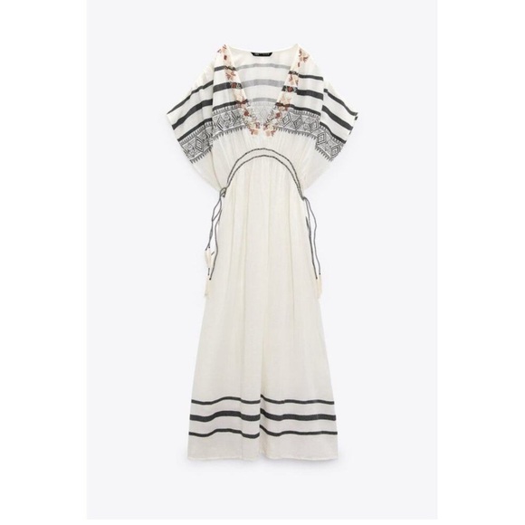 BEADED KAFTAN DRESS xs-s - Picture 5 of 5